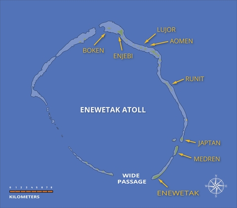 map of enewetak atoll